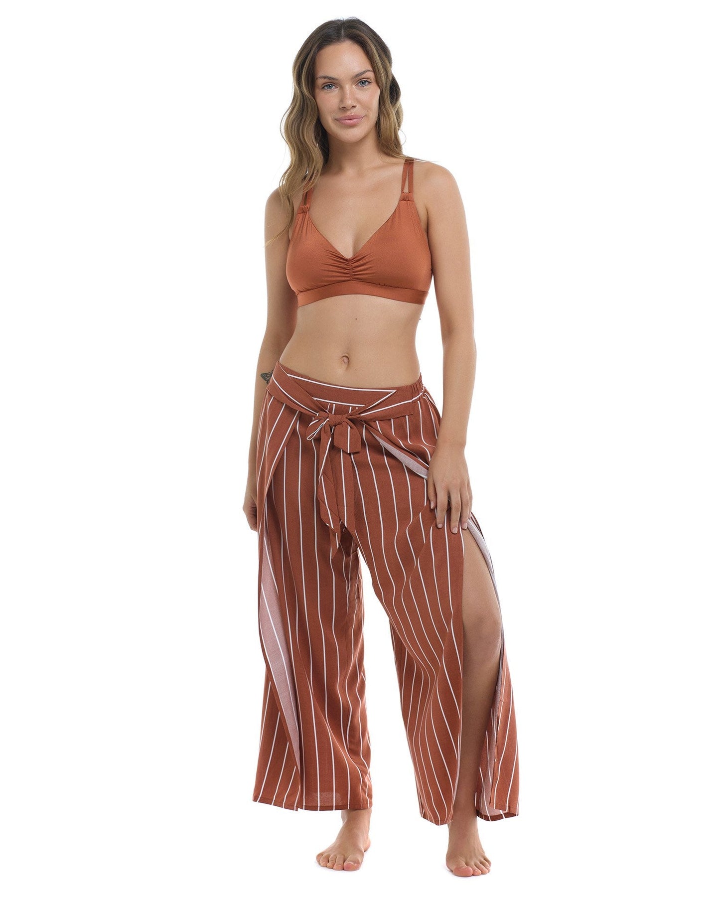 SK671680-524 Skye Paige Wrap Pants – Genesis Terracotta